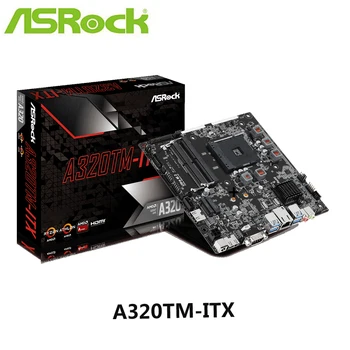 

New ASRock Original Socket AM4 A320 Motherboard A320M-ITX Thin Mini-ITX HTPC M.2 DDR4 Board Mainboard Motherboard