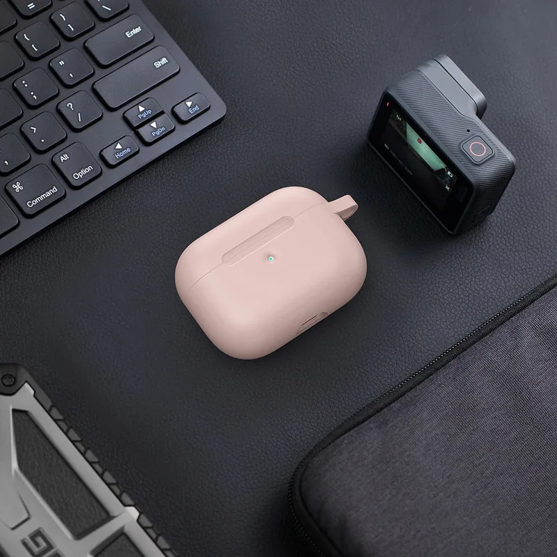 Для AirPods Pro Чехол защитный силиконовый держатель сумка Аксессуары для наушников противоударный чехол для зарядки