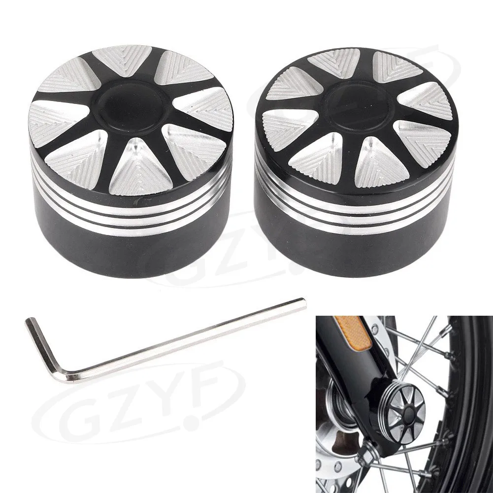 Мотоцикл передняя ось гайка, крышка, Болт Комплект для Harley Davidson Dyna/XL/VRSC/XG/Softail/Touring/Trike
