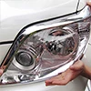 Abs chrome para toyota land cruiser prado