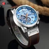 2022 CURREN Quartz Men Watches Luxury Fashion Date Male Clock Chronograph Sport Mens Wrist Watch Hodinky Relogio Masculino 8291 ► Photo 3/6