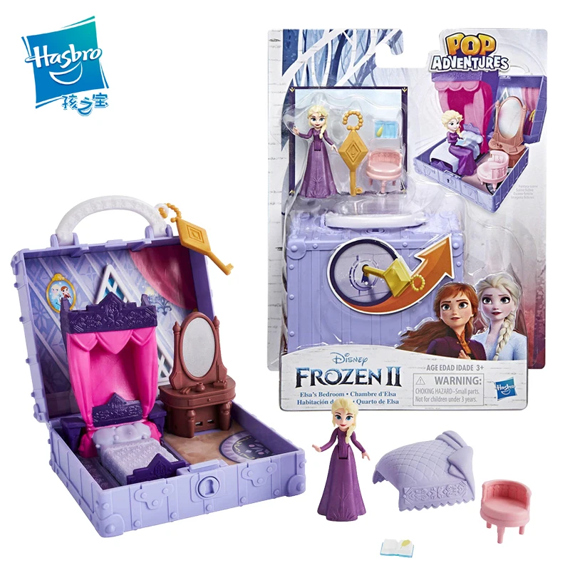Hasbro Замороженные 2 Классические игрушки ролевые игры сцена серия Aisha спальня Анна торговый магазин игрушки для детей рождественские подарки