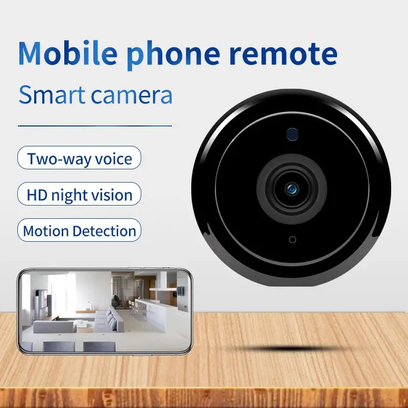 Мини Wi Fi камера 720P для домашней безопасности беспроводной монитор ночное видение