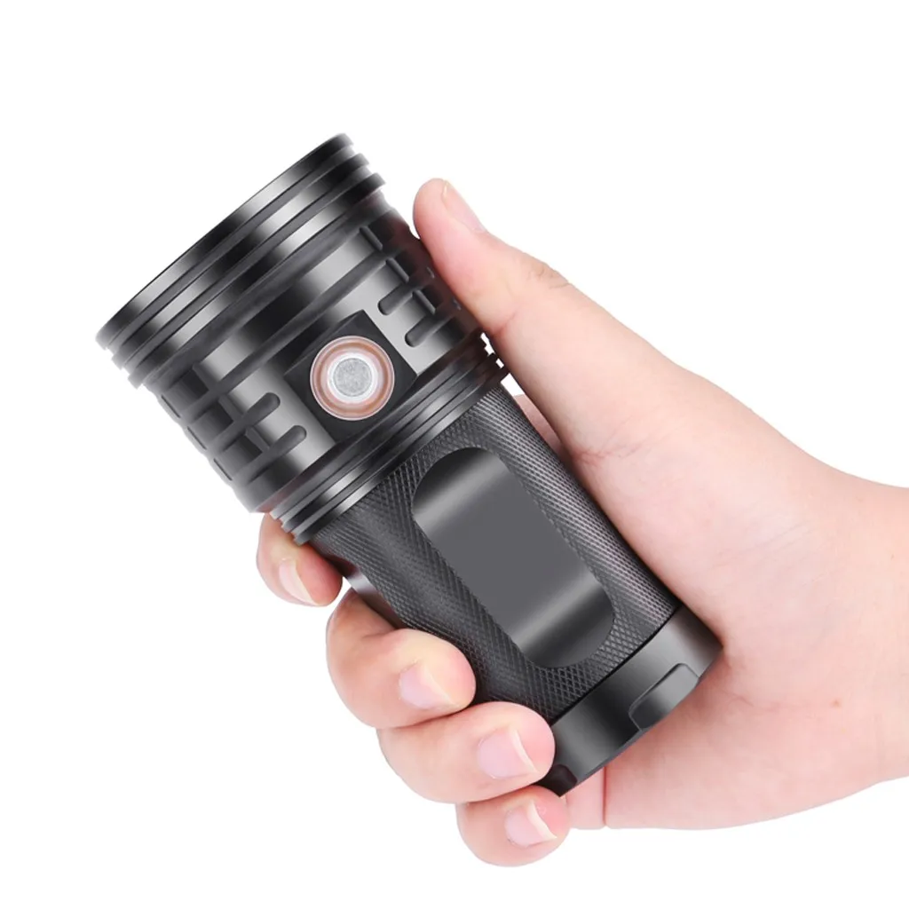 Outdoors Hiking Led Flashlight 3*xhp70 Torch Usb Rechargeable Waterproof Lamp Ultra Bright 2*18650 Rechargeable Battery