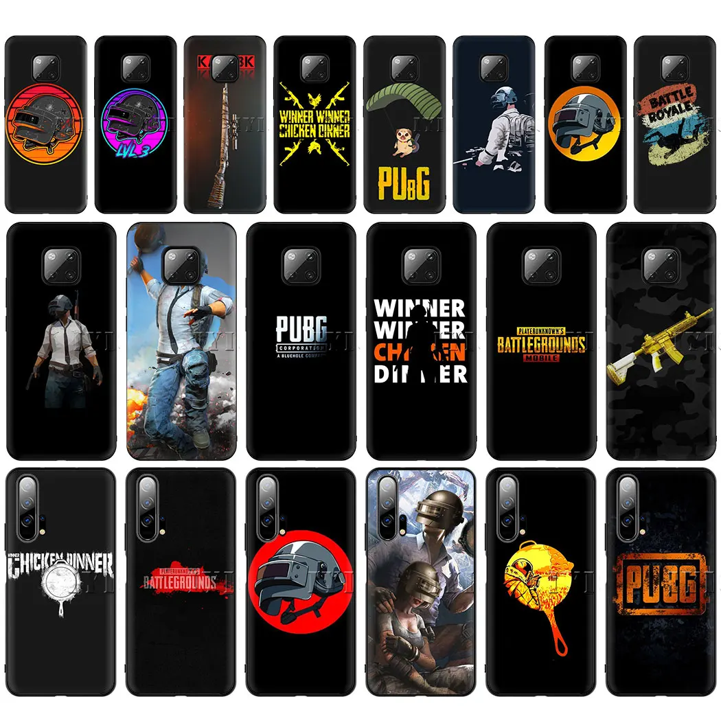 Мягкий чехол Playerunknown's Battlegrounds PUBG для телефона Huawei Note 10 Honor 6A 7A Pro 8 9 Lite 7X 8X 8C 7C 5.99in |