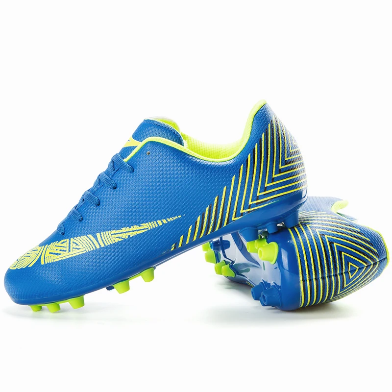 Футбольная обувь для мужчин TF футбольная обувь детские футбольные бутсы для зала искусственная газон Futsal спортивная обувь размер 33-44