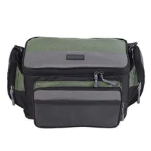 Камера Открытый держатель на молнии рыболовные снасти Сумка мессенджер большой емкости рюкзак в Оксфордском стиле катушка удочка для хранения приманки сумка на плечо