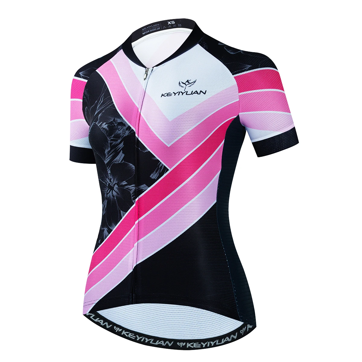 KEYIYUAN-Camiseta de Manga Corta de Ciclismo para mujer, ropa para bicicleta de carretera, Mtb, Manga Corta