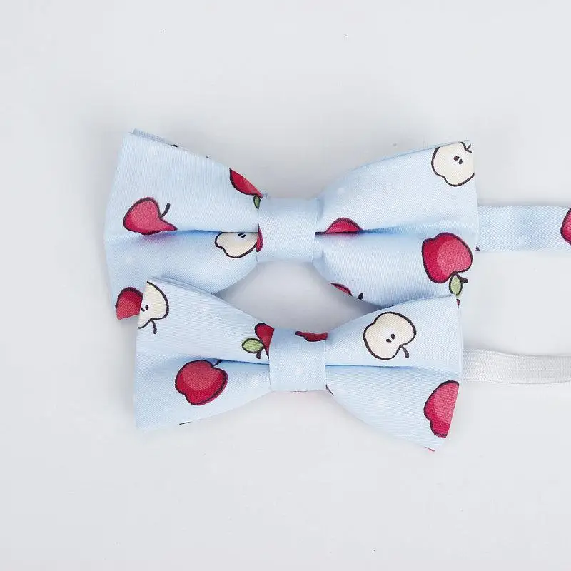 Bowtie sets Новые Брендовые мужские комплекты с милым принтом и галстуком-бабочкой для мальчиков и девочек, милые женские галстуки-бабочки - Цвет: Bowtie sets