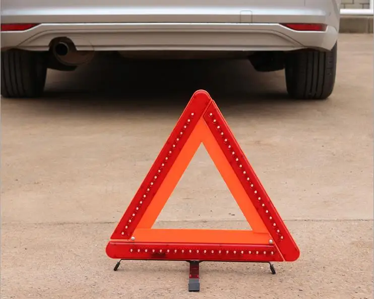 Triangle d'avertissement De Sécurité De Voiture Automatique Signe Route Kit  Trépied Triangles de Signalisation Routière Panneaux Réfléchissants  Approuvé Dot Réflecteur - AliExpress