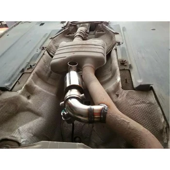 

Home Exhaust Muffle Pipe Pro Tool Spare Sound Tuning 51mm Stainless Steel