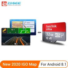 Micro-Sd-Cards Navigation Gps-Map Free-Update Android Russia/spain for 32GB Etc Higher