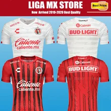 Футбольная Футболка Xolos de Tijuana, 19, 20,,, домашняя, красная, белая, Риверо, люцеро, Боланос, Клубная, Тихуана, футбольная рубашка, djl, корабль