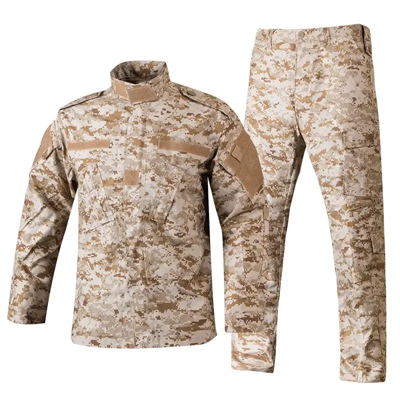 11 видов цветов, Мужская армейская Военная униформа, Тактический Костюм Acu, спецназ, боевая рубашка, пальто, штаны, комплект, камуфляжная одежда для солдат - Цвет: F