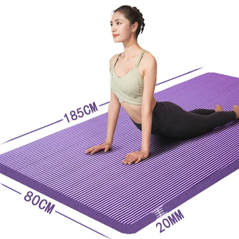 20MM Dicke Yoga-Matte Anti-skid Hause Fitness Matte Fitness Spezielle Matte Dämpfung und Lärm Reduktion Übung matte 1