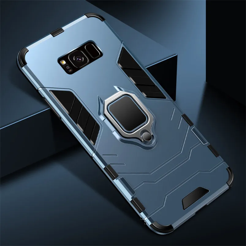 Бронированный противоударный чехол для samsung Galaxy S10 S8 S9 плюс A8s A10 A20 A30 A50 A60 A70 M10 M20 M30 J4 J6 A8 плюс A9 A7 Fundas