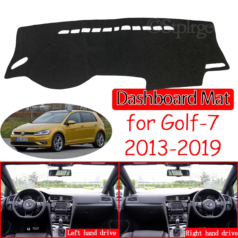 Для Volkswagen VW Golf 7 MK7 2013 ~ 2019 Противоскользящий коврик для приборной панели