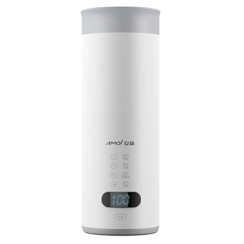 110V240V portable electric hot water bottle kettle travel pot heating