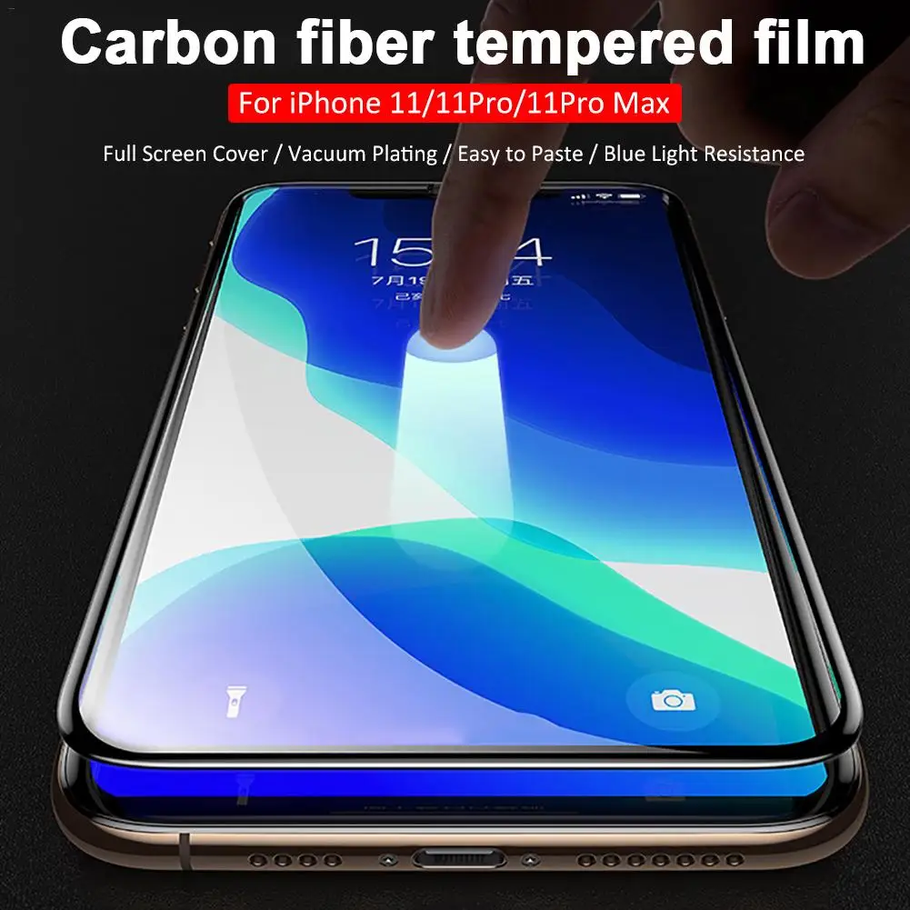 Защитная пленка для iPhone 11 закаленная пленка HD анти-Синяя легкая закаленная пленка для Apple iPhone X