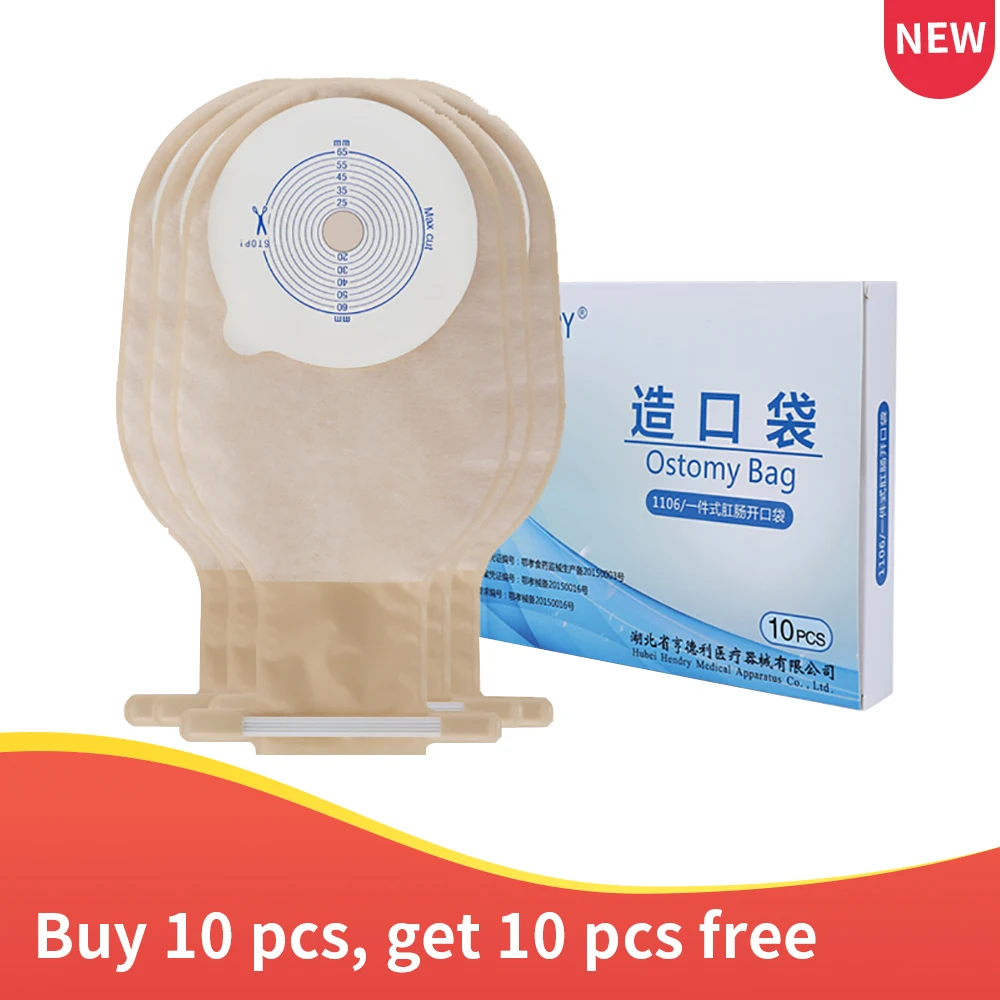 10/20 шт Ostomy мешки 15 65 мм цельные водосточные для взрослых производство оптом OEM