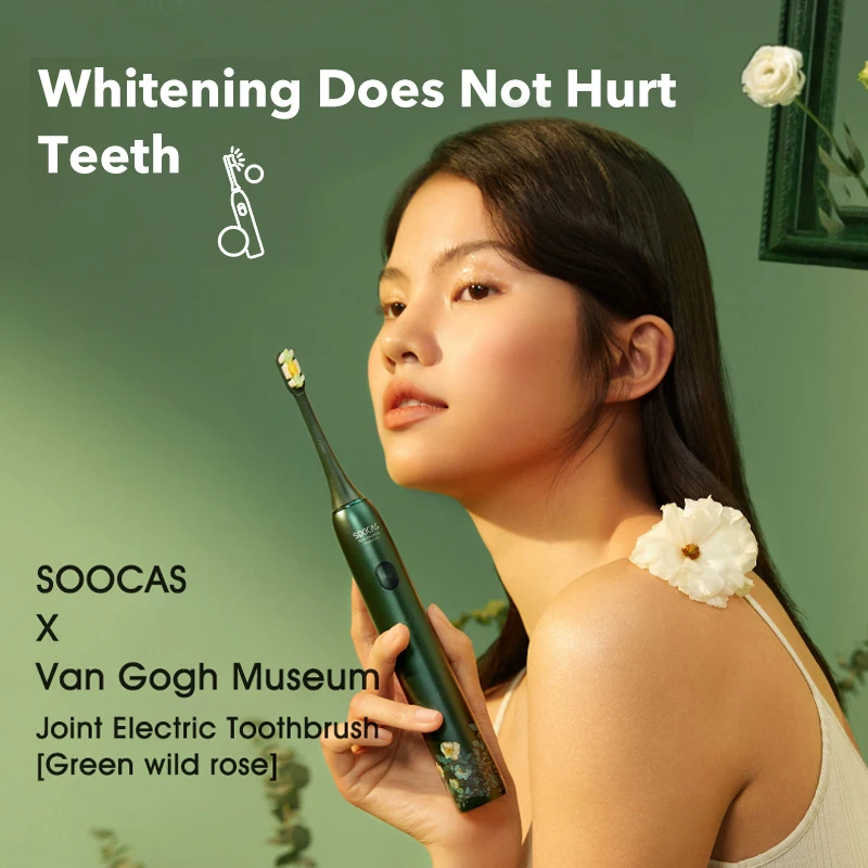SOOCAS X3U Van Gogh Electric Toothbrush Sonic ToothBrush Ultrasonic Automatic Upgraded Type-c Fast chargeable Adult Waterproof SOOCAS X3U Van Gogh Electric Toothbrush Sonic ToothBrush Ultrasonic Automatic Upgraded Type-c Fast chargeable Adult Waterproof
