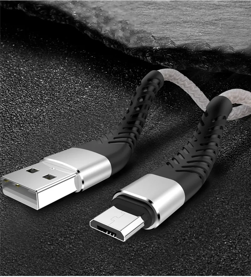 20 см 1 м 2 м 3M кабель Micro USB для передачи данных быстрое зарядное устройство Шнур Microusb для samsung S7 S6 Xiaomi Redmi Note 5 Pro Android телефон длинный провод