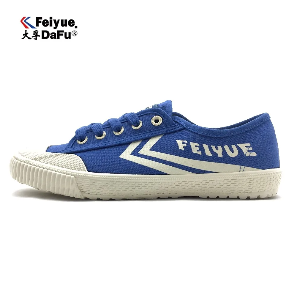 Синие кроссовки FEIYUE Dafu оригинальные для занятий боевыми искусствами Taichi Taekwondo Wushu