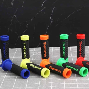 

22 mm motorcycle universal grip motorcycle grip racing motorcycle grip KTM dominoes motocross rubber grip motocross accessories