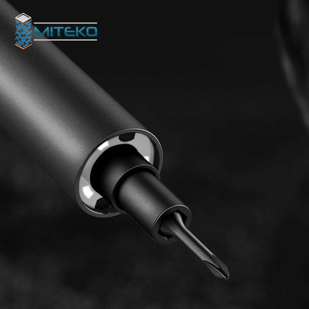 Отвертка перезаряжаемая, Wowstick 1f pro Miteko литиевая Прецизионная отвертка Wowstick 1F+ со светодиодный светильник и магнитным ковриком