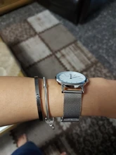 Japón Movimiento de Cuarzo de Alta Calidad 36mm hannah Martin Mujeres de Malla de Acero Inoxidable de Oro Rosa Damas Impermeable Reloj Dropshipping