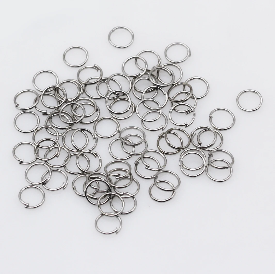 Versatile Mixed Metal Split Jump Rings