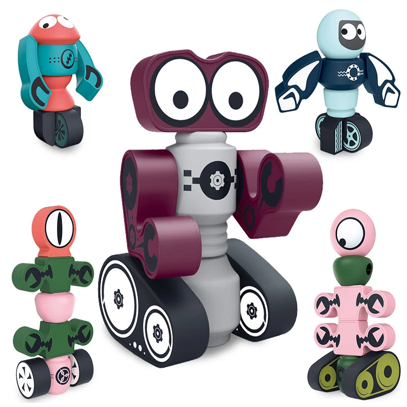 magnetic stacking blocks