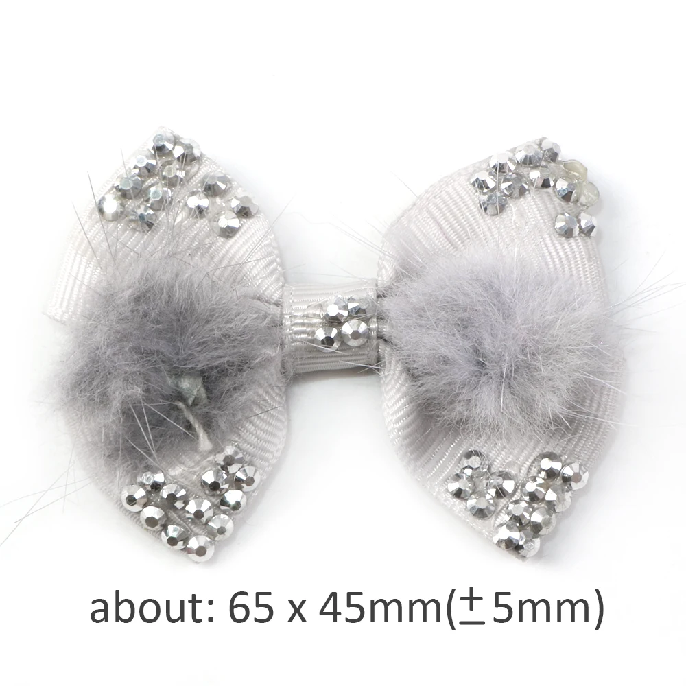 David accessories 25 сплошная изящная одежда для купания перо вельветовое платье с бантом, платье-пачка с бантом для маленьких девочек, ручная работа, банты со стразами "сделай сам", лента для волос, 25Yc6370