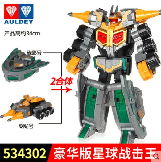AULDEY Universe to Create King Hit Giant God War Team 2 Sun War Strike King трансформация Fit Robot Toys