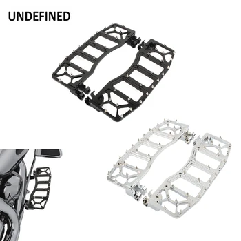 

MX Offroad Wide Pegs Motorcycle Front Driver Floorboards Stretched Foot Pegs For Harley Touring Softail Dyna FLD Chopper Bobber