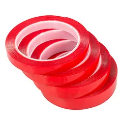 Ruban adhésif Double face en Silicone Transparent, haute résistance, sans Traces, pour voiture 