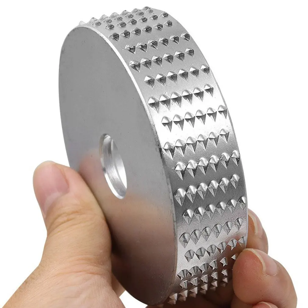 Round Wood Angle Grinding Wheel 16mm Bore Shaping Sanding Carving Rotary Woodworking Tool For Grinder