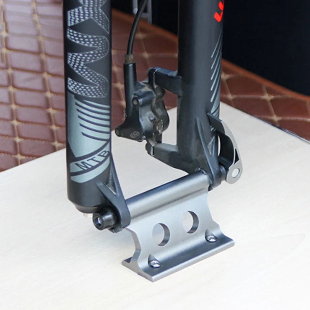 Для велосипеда мотоцикла машины Крытый носитель Quick Release алюминиевый сплав вилка