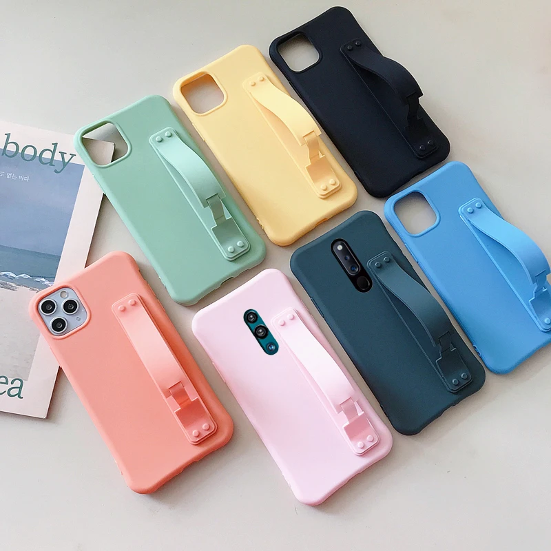 Чехол карамельного цвета для OPPO A11 A7X A9X A11X A9 A5 2020 A3 маленький чехол с держателем