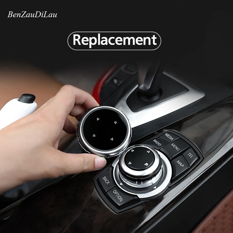 

iDrive Car Multimedia Buttons Cover Decoration Stickers for BMW X1 X3 X5 X6 F30 E90 F32 F10 F20 F01 F34 GT Z4 F15 F16 F25 E70 E7