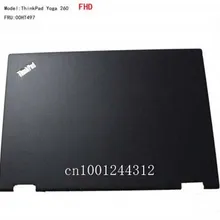 Для lenovo ThinkPad Yoga 260 задняя крышка ЖК-задняя крышка FHD Черный 00HT497