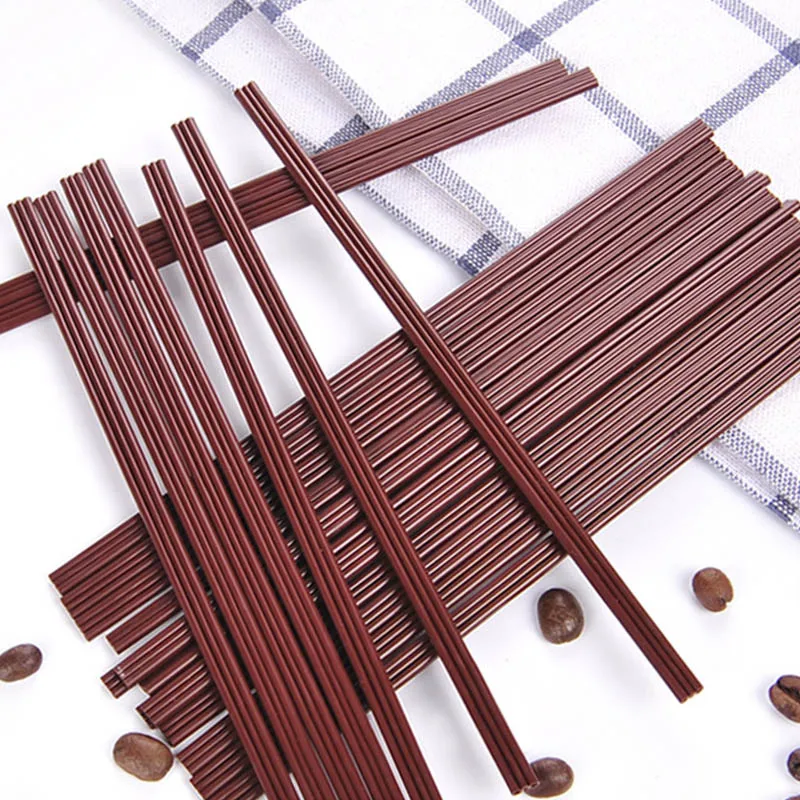 100Pcs 17cm Coffee Straw Kitchen Accessories Disposable Plastic Wedding Party Supplies Juice Milk Tea Stirring Rod