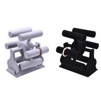 

Jewelry Collection ,Convenient for Necklace Bracelet and Watch Display, Desktop Support, Velvet