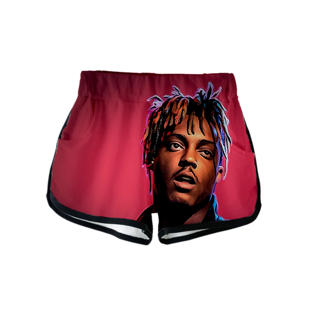 R.I.P. Американский рэпер Juice WRLD Jarad Anthony Higgins 3D летние женские повседневные милые девушки горячая Распродажа сексуальные шорты одежда