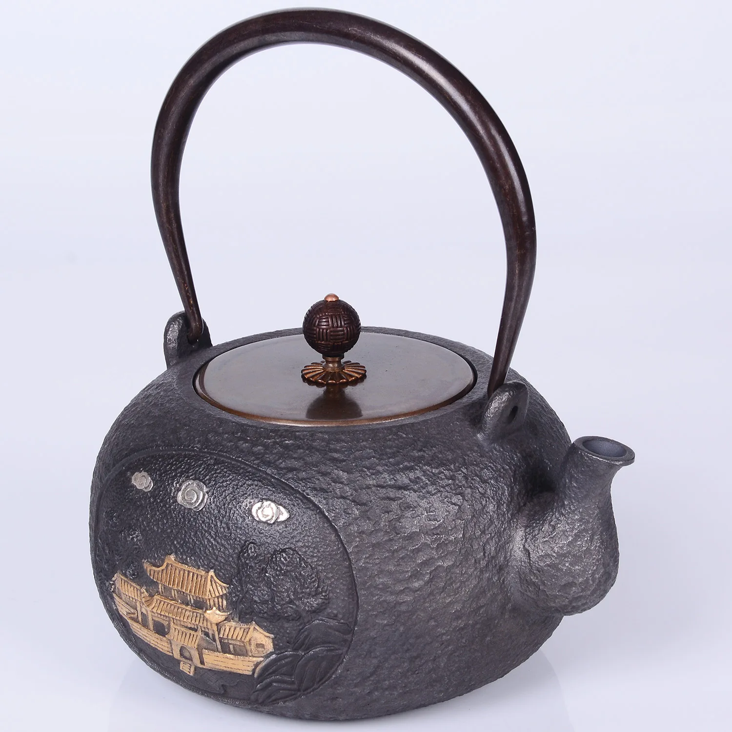 Teapot, kettle, hot water teapot, iron teapot, gift collection, Kung Fu tea set