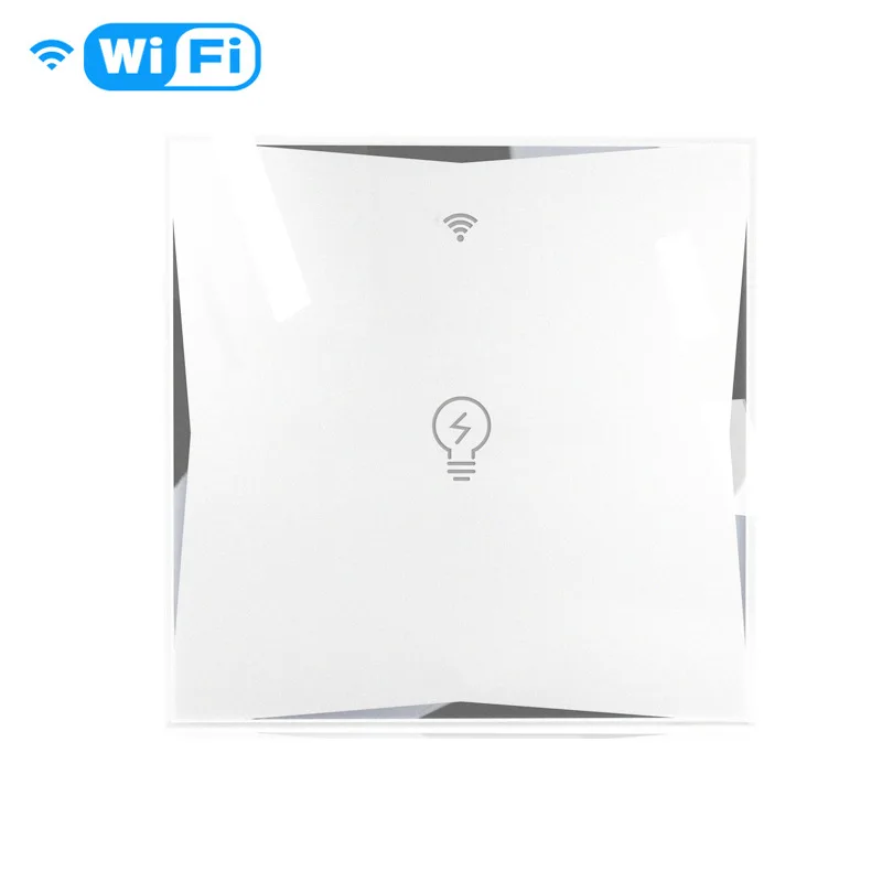 Wlan Alexa выключатель света закаленное стекло сенсорный экран Wifi умный выбор времени защита от перегрузки работает с Amazon Alexa Google Home