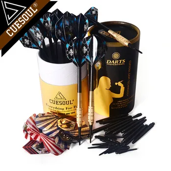 

New CUESOUL 12PCS 18g 14.5cm Professional Dart Electronic Soft Tip Darts Barrel Send Dart Accessories