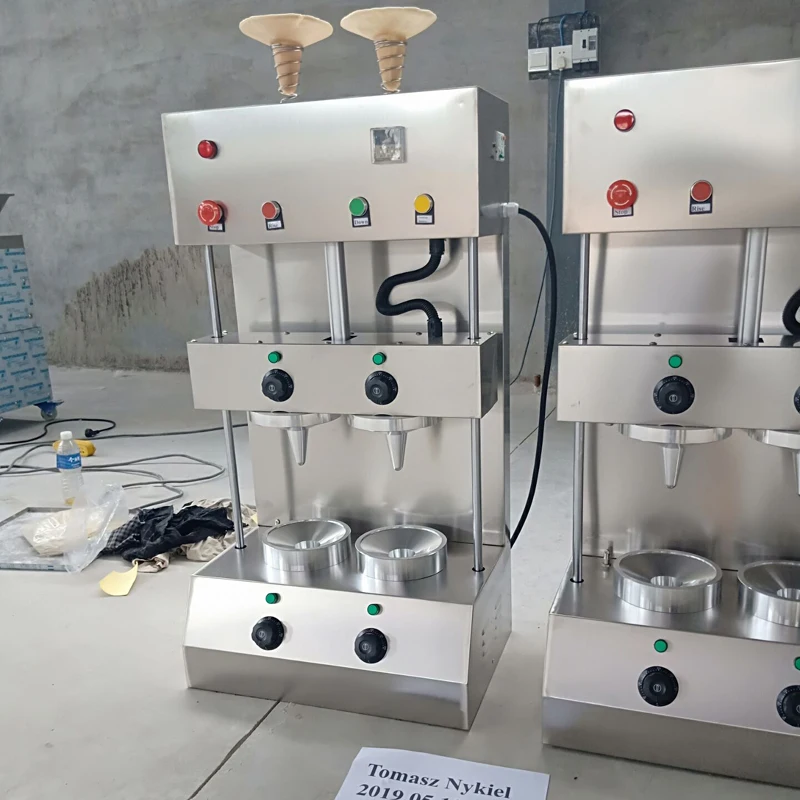 Description Picture 5 of itemNew pizza cone forming machine commercial pizza cone baker machine handheld pizza making machine 110v / 220v free shipping
