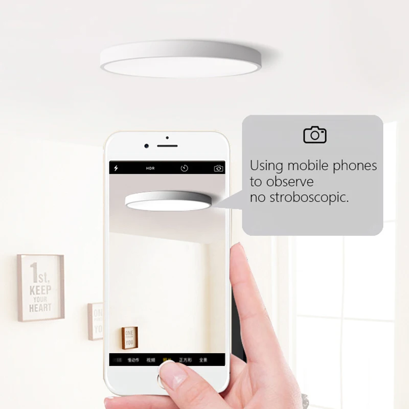 Ультра тонкий светодиодный потолочный светильник потолочные светильники для