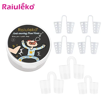 

3/4PCS /set Snoring Solution Anti Snoring Devices Professional Snore Stopper Nose Vents Snore Nasal Dilators For Better Sleep